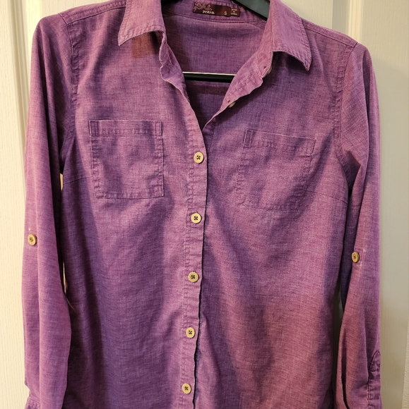 Prana Tops - prAna button down top - women's size S